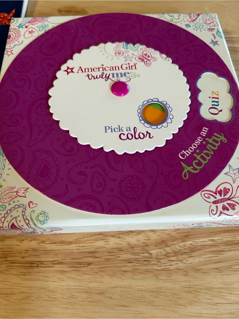 American Girl Doll Activity Bundle - Vintage Molly Craft Book & Truly Me Game